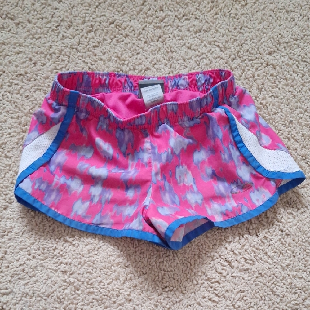 Champion Pink and Blue Tie-Dye Shorts